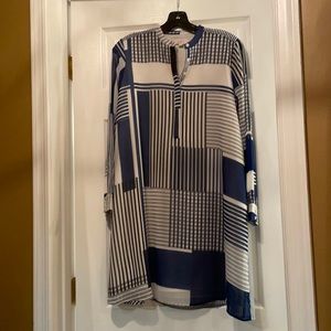 Loft Petite Color Block Dress